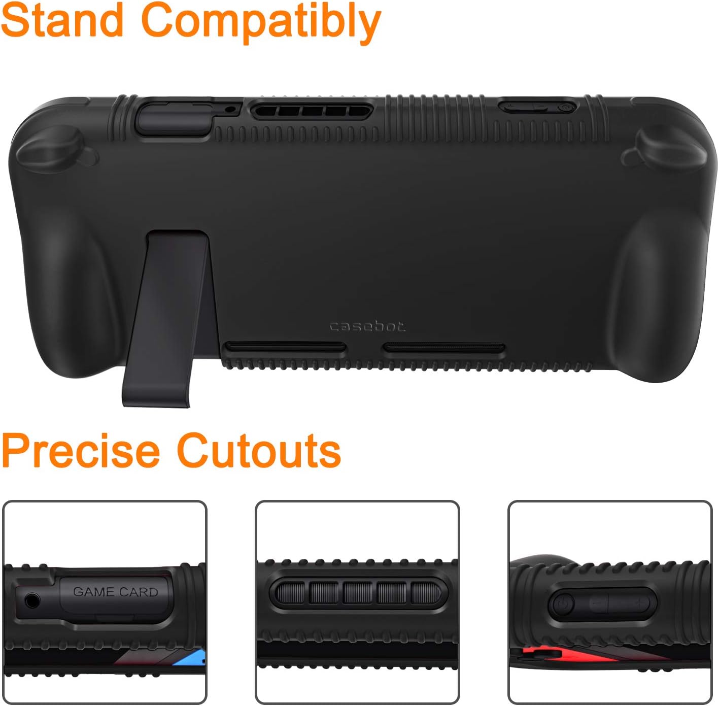 Stand Compatible  
Precise Cutouts  
GAME CARD