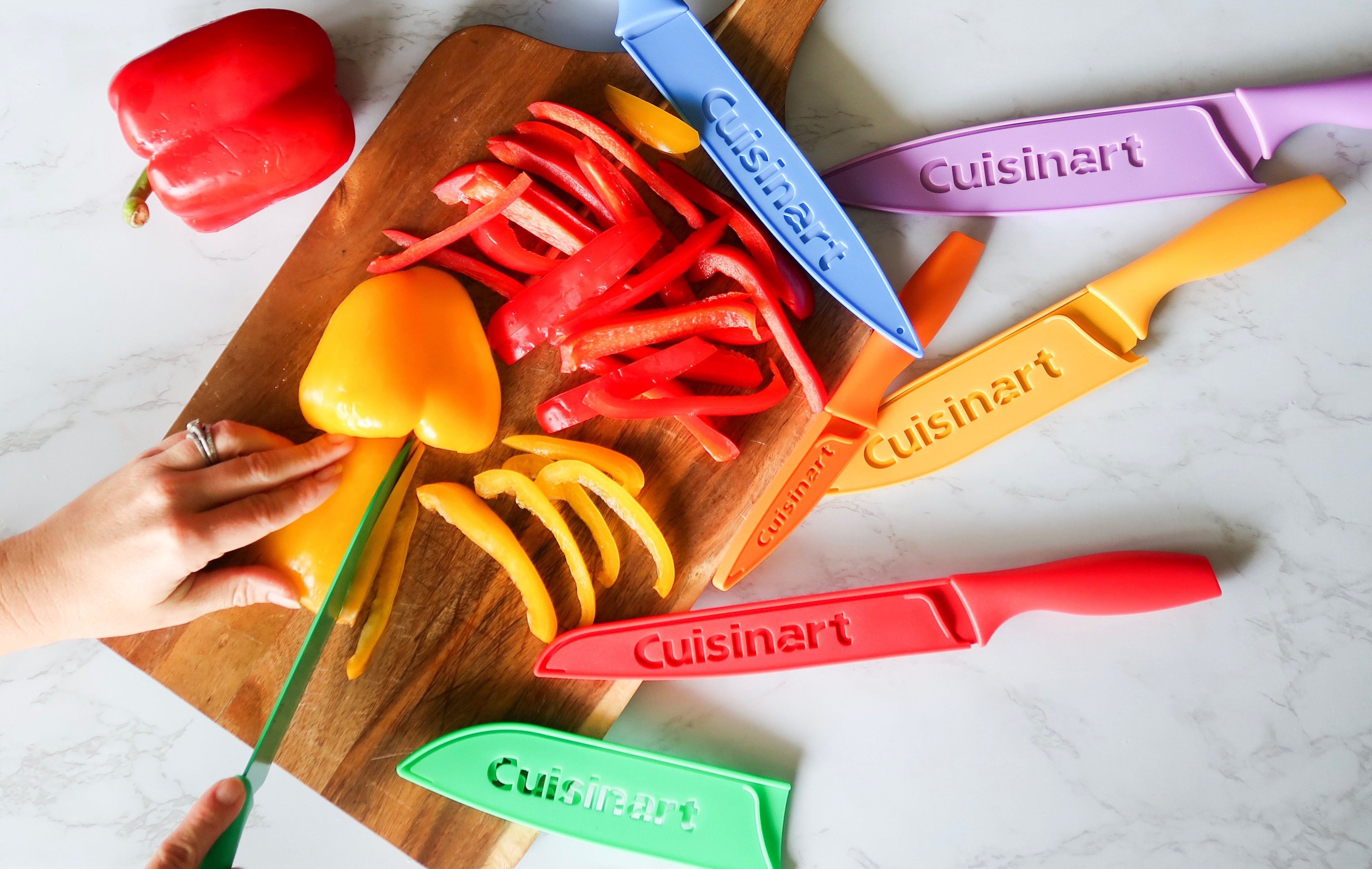 Cuisinart 10-Piece Ceramic-Coated Cutlery Set with Blade Guards only  $12.99, plus more!