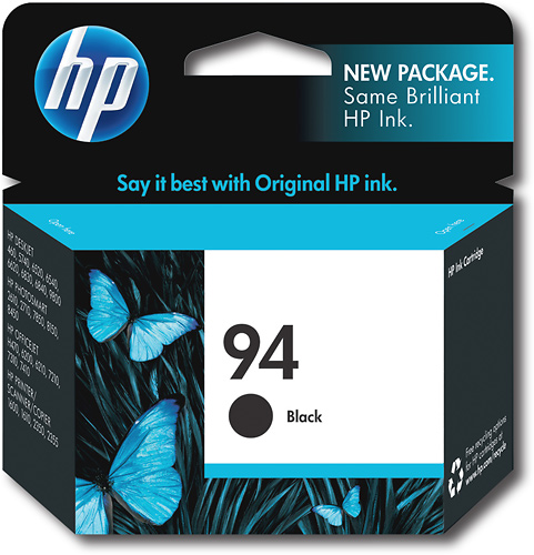 HP - 94 Black Vivera Original Ink Cartridge - Black was $40.99 now $27.99 (32.0% off)
