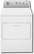 Front Standard. Whirlpool - 7.0 Cu. Ft. 9-Cycle Super-Capacity Electric Dryer - Silver Metallic-on-White.