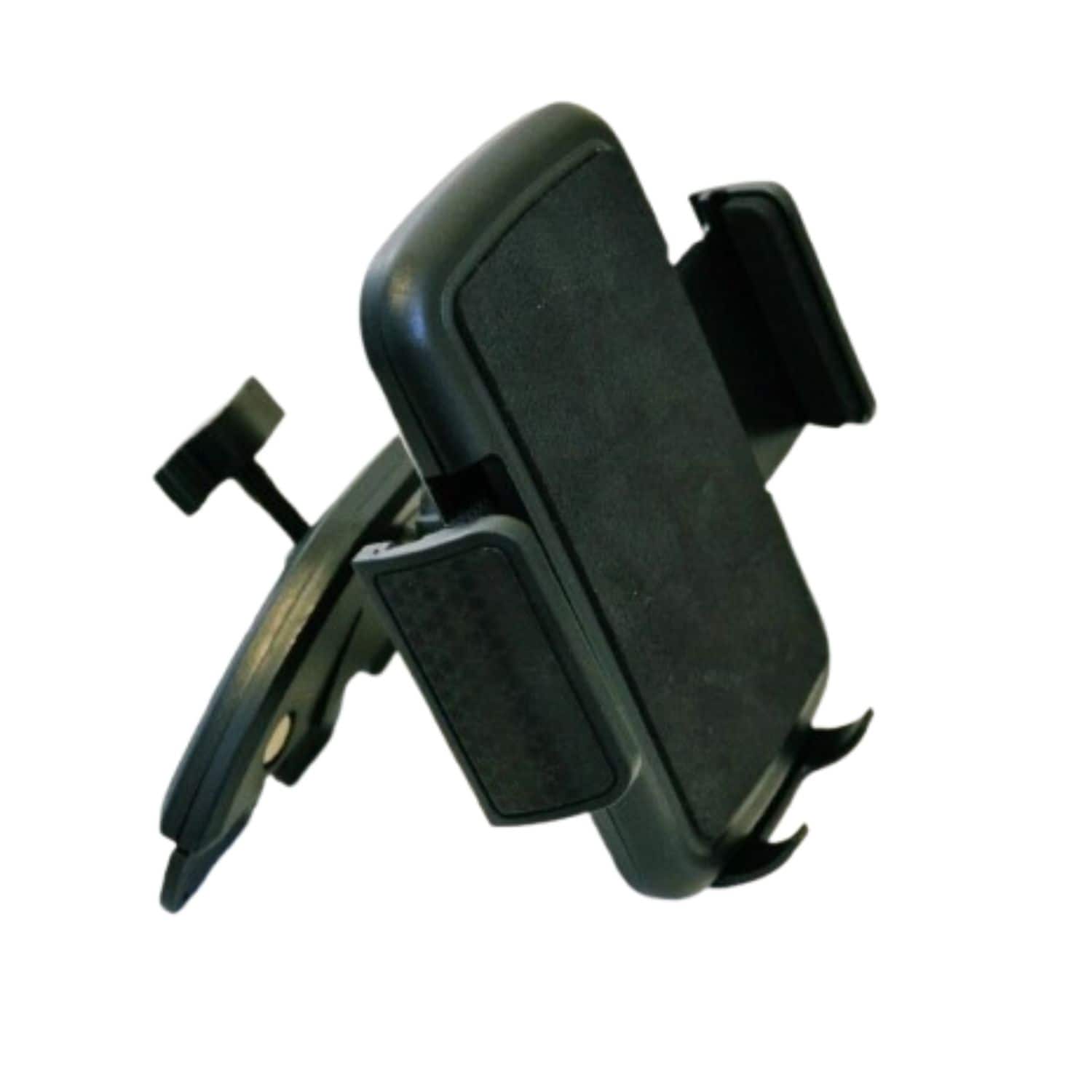 Home Collection - Car CD Slot Phone Mount Holder – Adjustable Stereo Dash Cell Phone Holder for GPS and Smartphones - Black