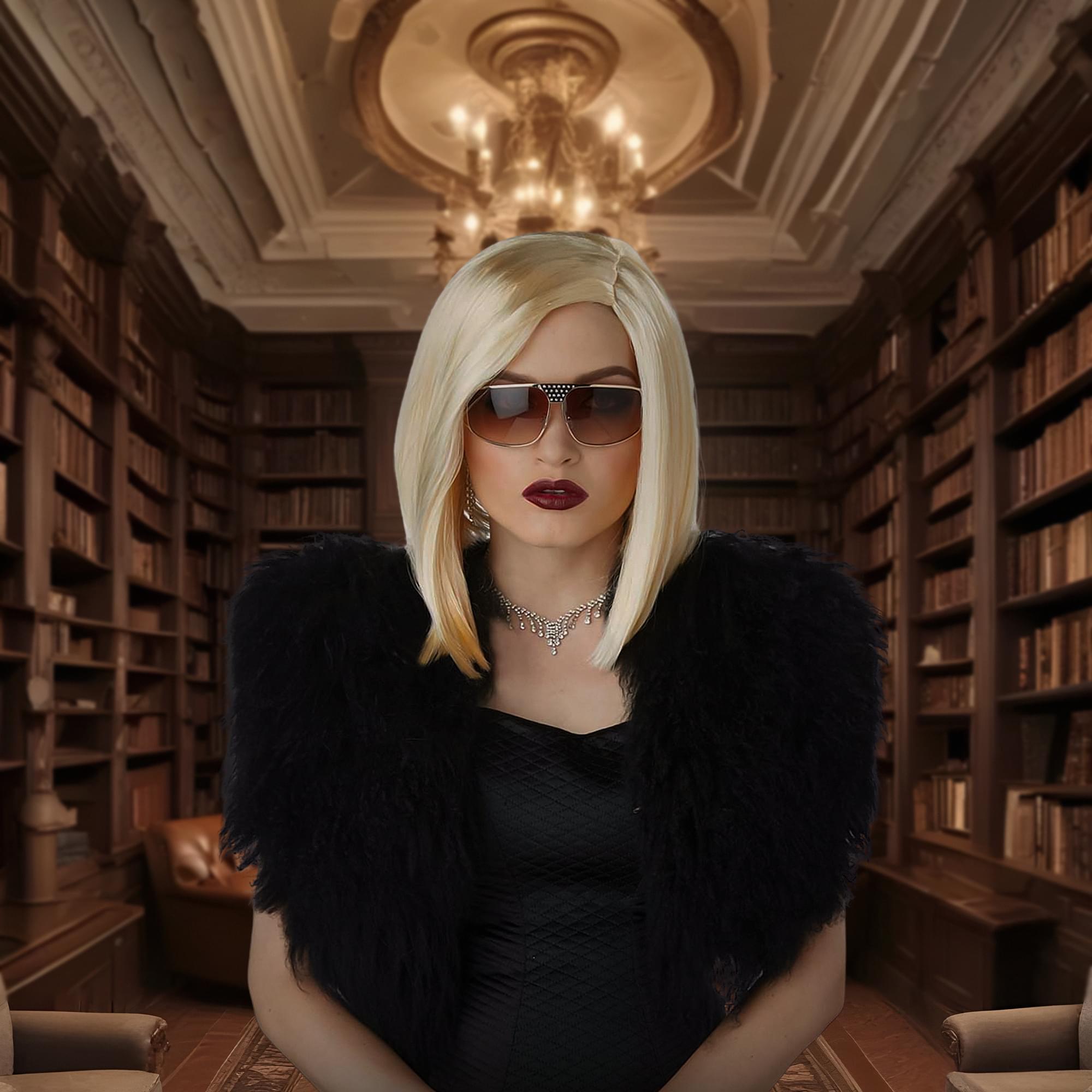 Alt View 2. California Costumes - Da Boss Wig - Yellow.