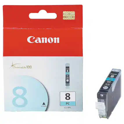 Canon
ChromaLife 100
8 PC
CLI-8PC
Canon
8 PC
CLI-8PC
Pigment Cyan
PUSH