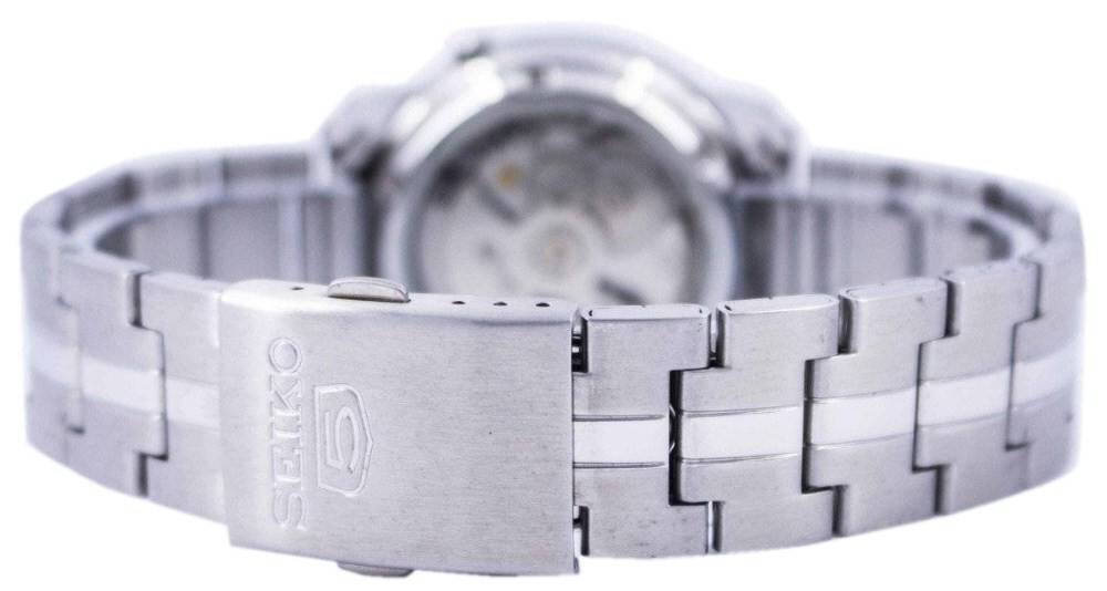Alt View 2. Seiko - utomatic 21 Jewels SNKK71K1 Men's Watch Stainless Steel 30M - Silver, Black.
