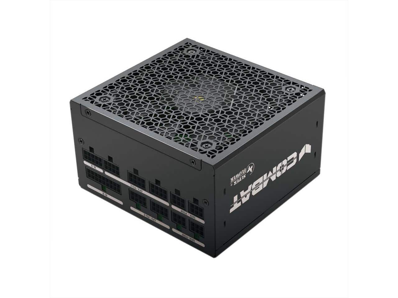 Super Flower - Combat FG 750W 80+ Gold, Full Modular, ATX 3.1, PCIe 5.0, W/12V-2x6, FDB Fan, SF-750C12FG - Black