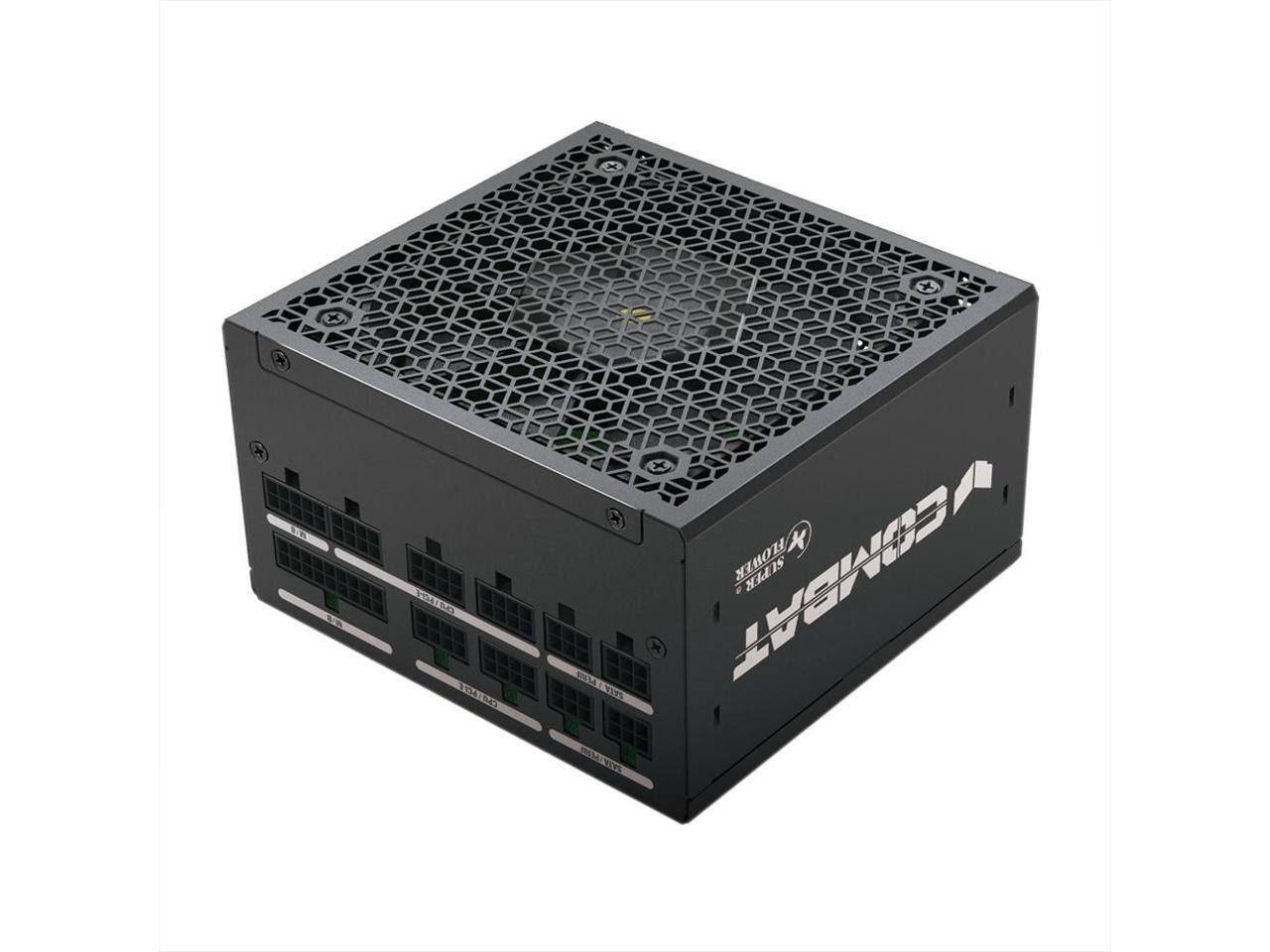 Super Flower - Combat FG 750W 80+ Gold, Full Modular, ATX 3.1, PCIe 5.0, W/12V-2x6, FDB Fan, SF-750C12FG - Black