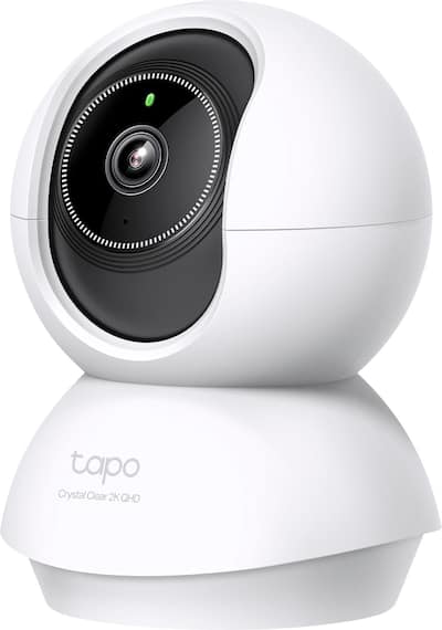 TP Link Tapo 360º Pan/Tilt 2K QHD Home Security Camera No Monthly TP Link Tapo 360º Pan/Tilt 2K QHD Home Security Camera No Monthly