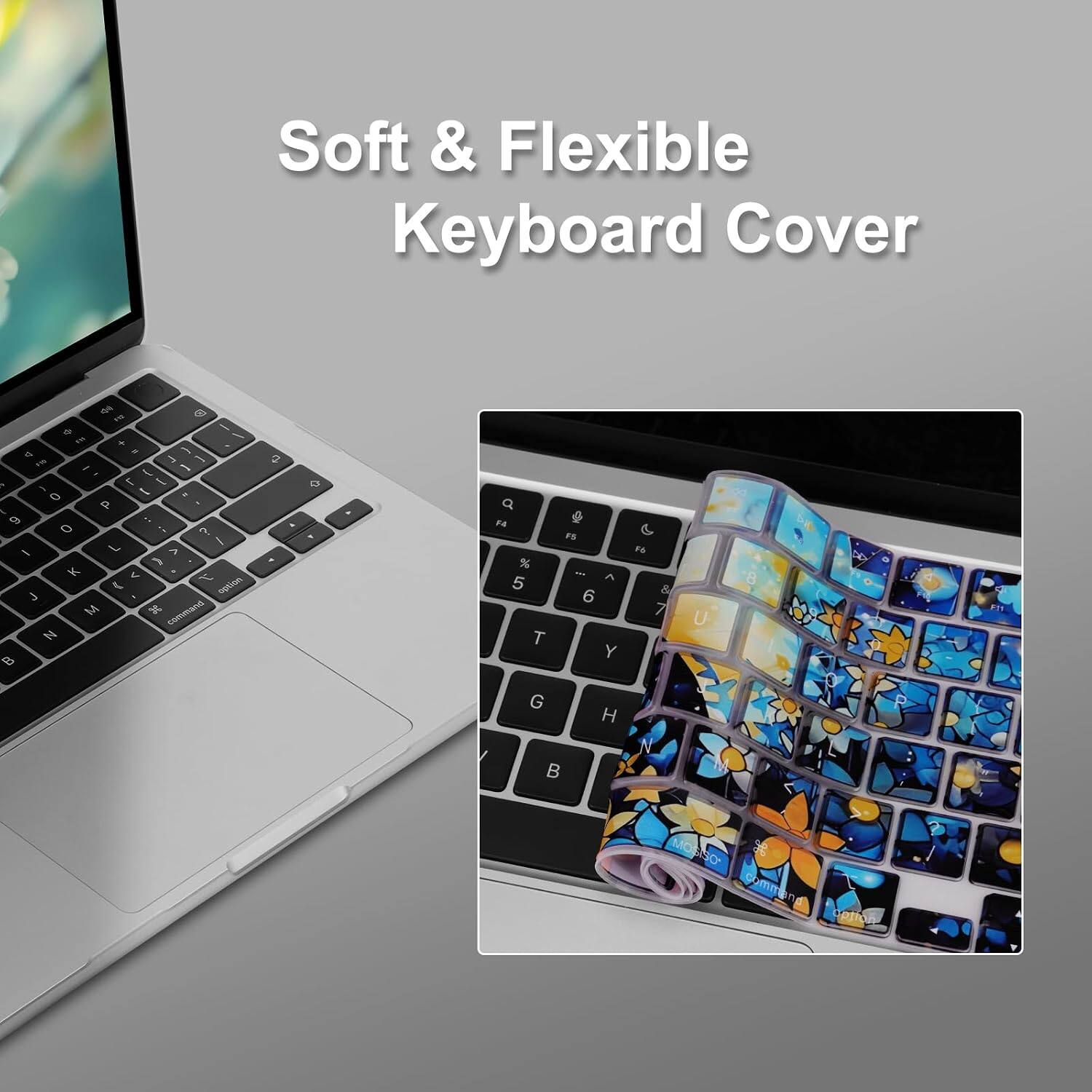 Soft & Flexible Keyboard Cover