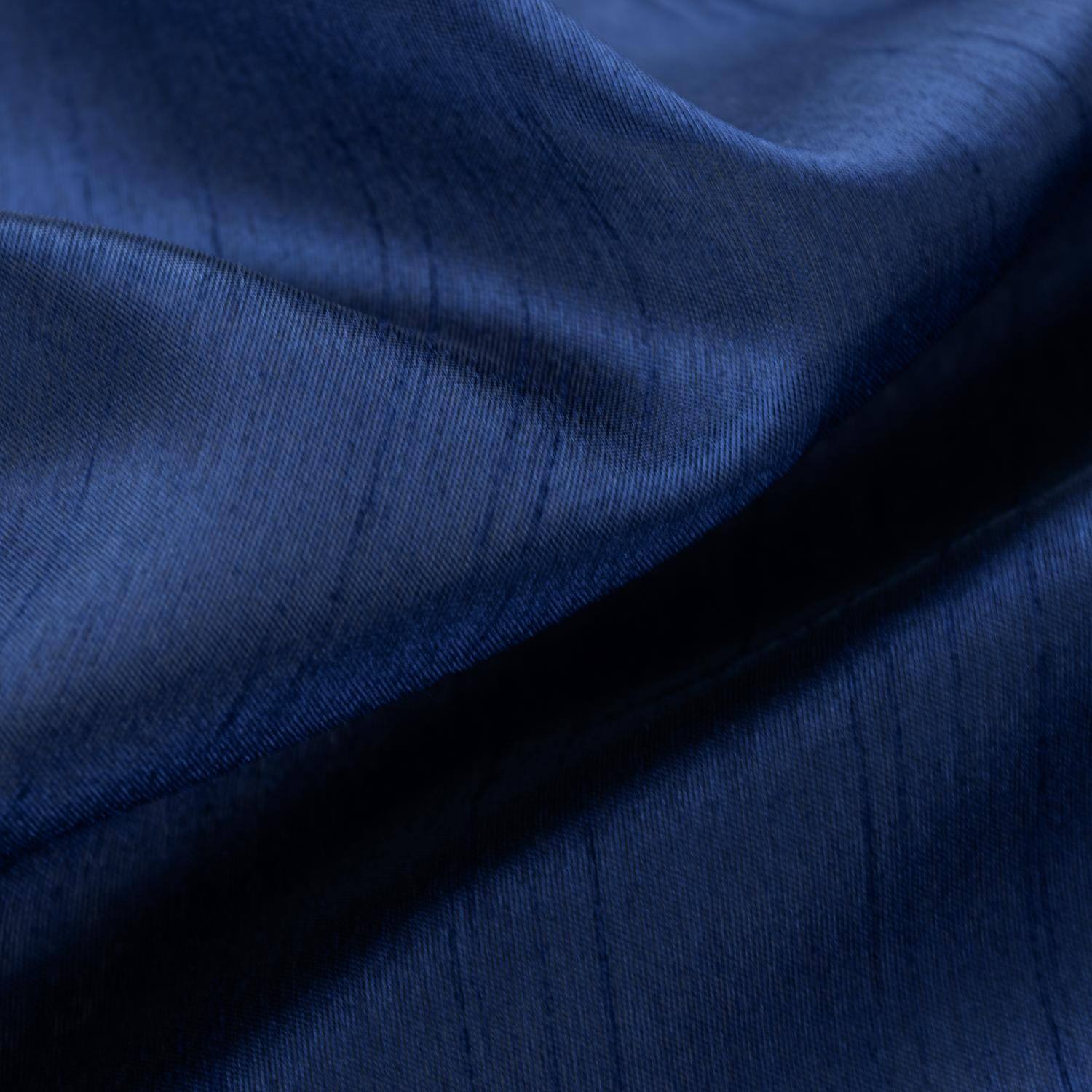 Left. RT Designers Collection - RT Designer Collection Nancy Grommet Luxurious Modern Design Curtain Panel 54" x 95" Navy Blue - Navy Blue.