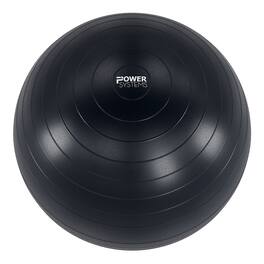 Power Systems - Versa Ball Pro – 55cm Stability Ball for Exercise, Balance & Core Training - Black