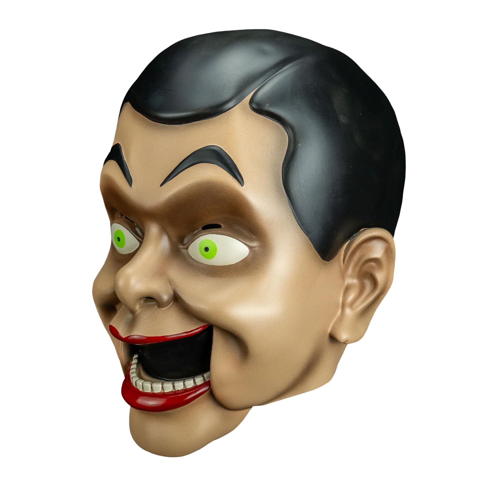 Alt View 1. Trick or Treat Studios - Goosebumps Slappy the Dummy Adult Vinyl Costume Mask - Multi-Colored.