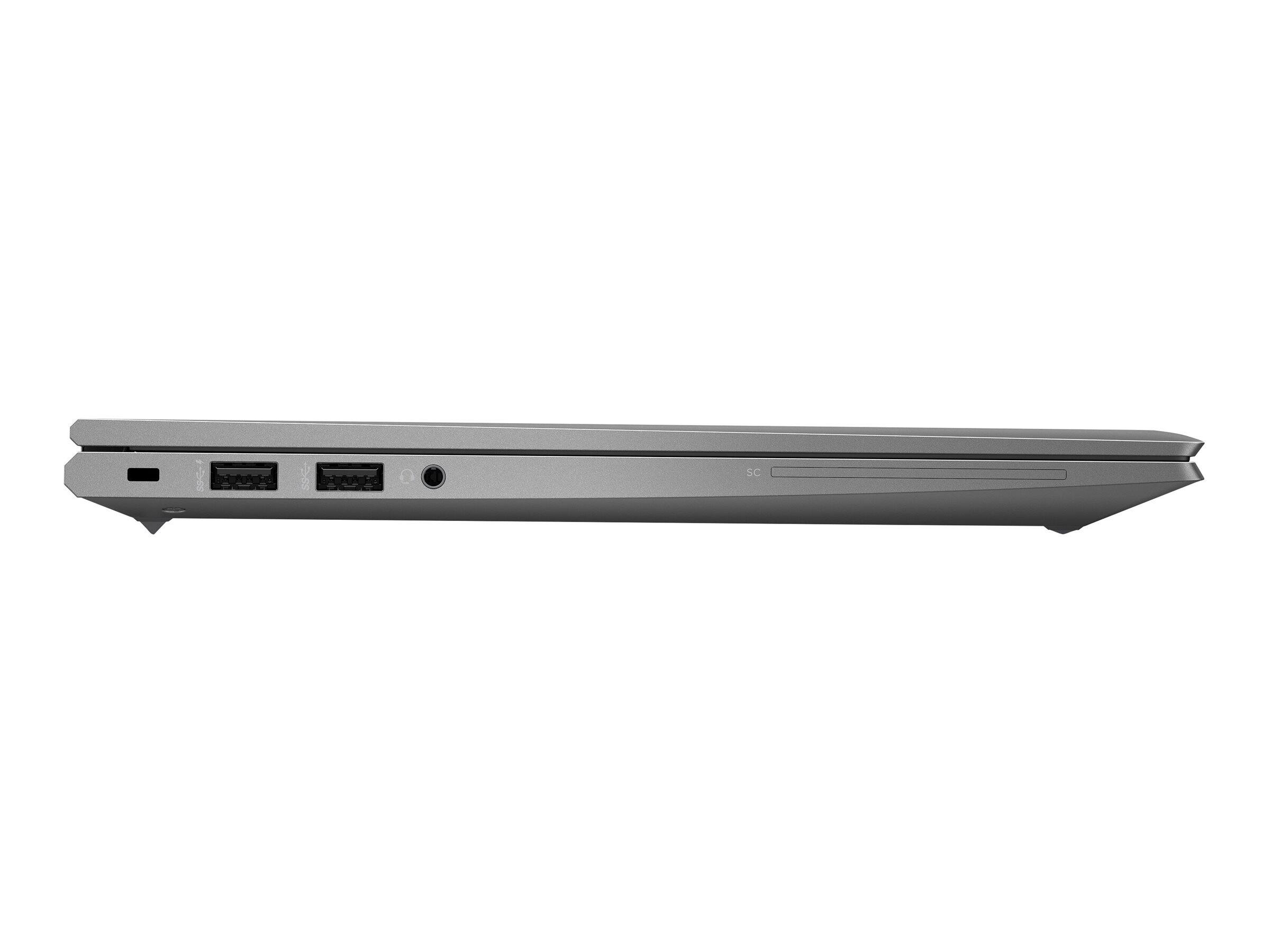 Alt View 4. HP - ZBook Firefly 14 G7 14" FHD Intel Core i7-10610U 1.8 GHz up to 4.9 GHz 16GB 512GB SSD NVIDIA Quadro P520 Windows 11 Pro - Gray.