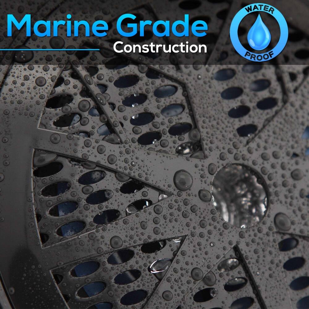 Marine Grade Construction  
WATER PROOF