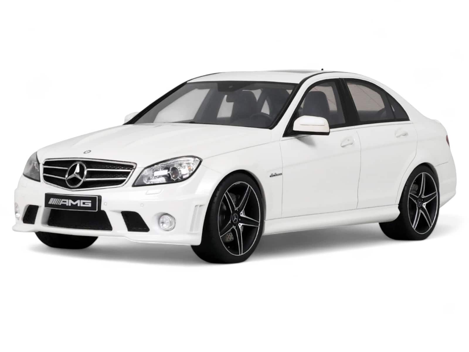 2007 Mercedes-Benz C63 AMG Diamond White 1/18 Model Car by GT Spirit price history on PriceWatchPro