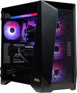 MSI - Infinite ZS Gaming Desktop - AMD R9-9900X3D - 32GB Memory - NVIDIA GeForce RTX 5070Ti - 2TB SSD - Black