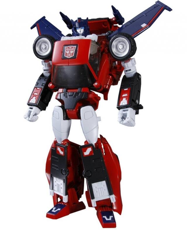Alt View 2. Transformers - MP-26 Road Rage Red Tracks | Transformers Masterpiece.