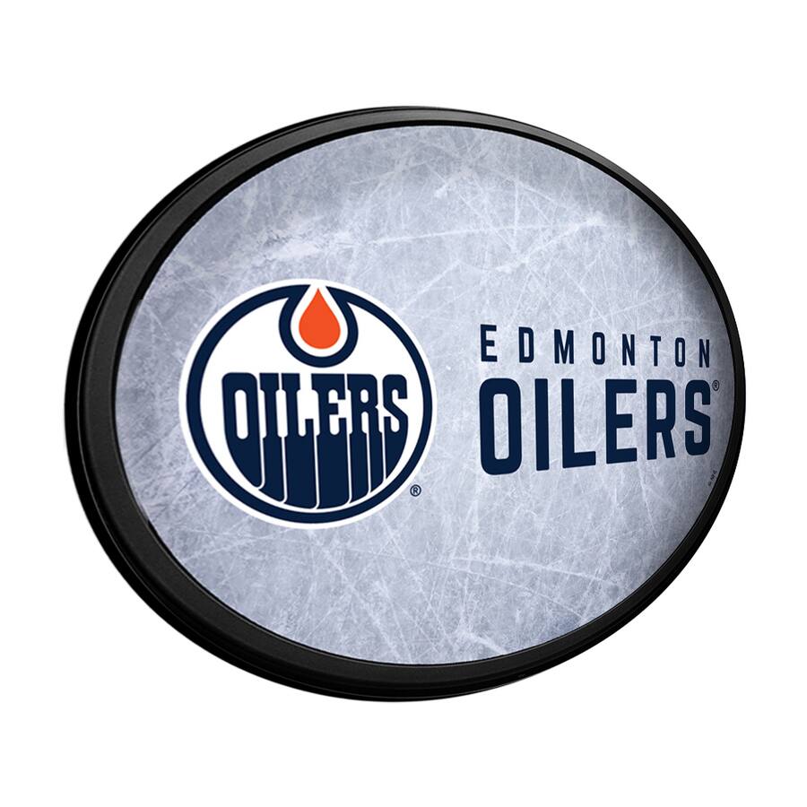 The Fan Brand Edmonton Oilers 18'' x 14'' Team Slimline Illuminated ...