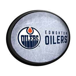 The Fan-Brand - Edmonton Oilers 18'' x 14'' Team Slimline Illuminated Wall Sign - Multicolor