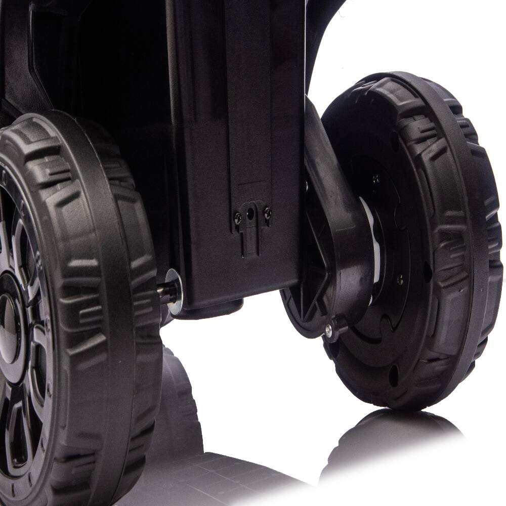 Alt View 2. Ropilly - Ropilly 6v ride on atv for toddlers Battery Powered Motorized Quad Black/Blue.