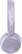Alt View 3. JLab - Studio 2 Wireless Bluetooth Headphones - Lilac.