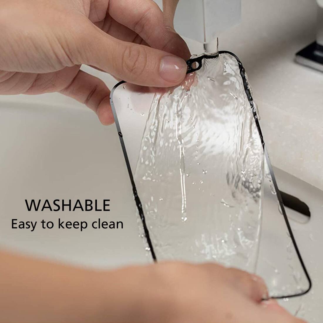WASHABLE
Easy to keep clean