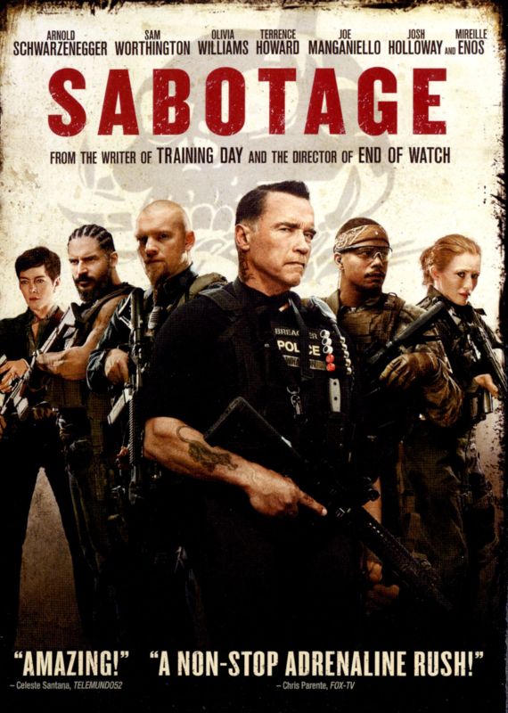  Sabotage [DVD] [2014]