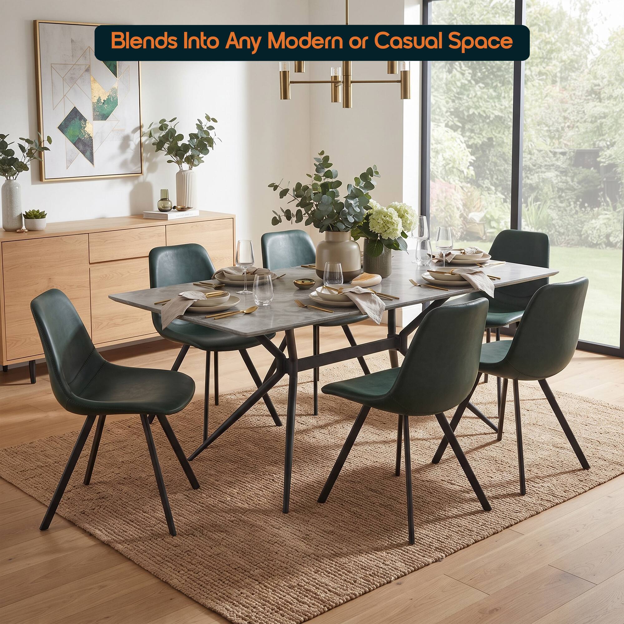 Blends Into Any Modern or Casual Space