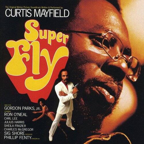The Original Motion Picture Soundtrack  
Written & Performed by  
CURTIS MAYFIELD  

Super Fly  

GORDON PARKS, JR.  
STARRING  
RON O'NEAL  
CARL LEE  
JULIUS HARRIS  
SHEILA FRAZIER  
CHARLES McGREGOR  
SIG SHORE  

PRODUCER  
PHILLIP FENTY  

SCREENPLAY
