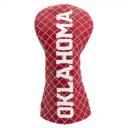 Team Golf - Oklahoma Sooners Quilted Driver Headcover - Multicolor