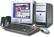 Angle Standard. eMachines - 2800+ Desktop and eView 17" Flat-Screen Monitor.