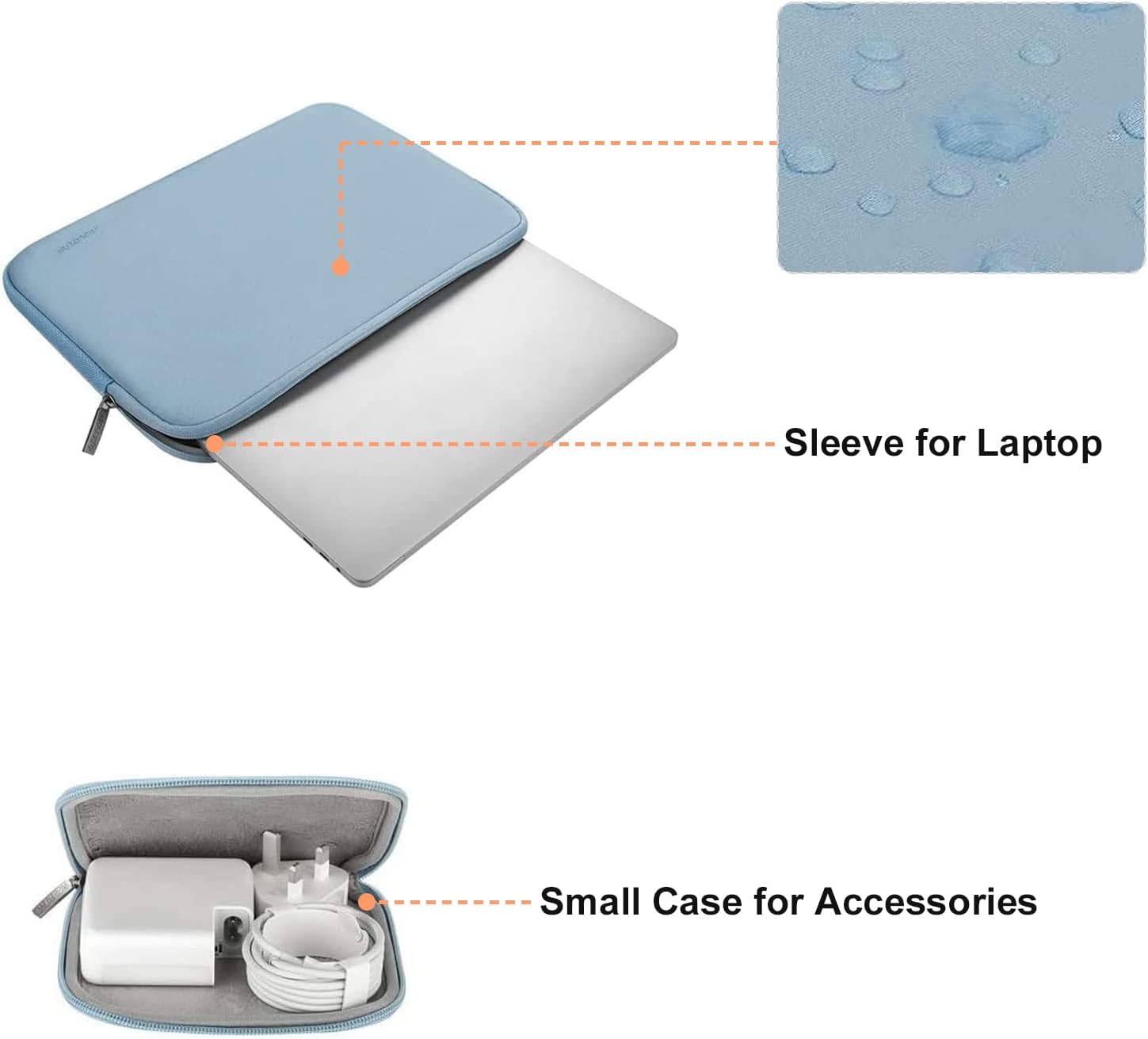 Sleeve for Laptop  
Small Case for Accessories