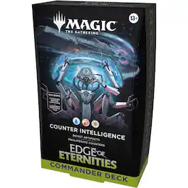 Wizards of The Coast - Magic: The Gathering TCG: Edge of Eternities Commander Deck - Counter Intelligence