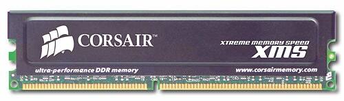 Front Standard. Corsair - XMS 512MB PC3200 DDR DIMM Memory.