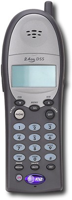 AT&T 2231 2.4 GHz DSS Cordless Phone with Dual Handsets 