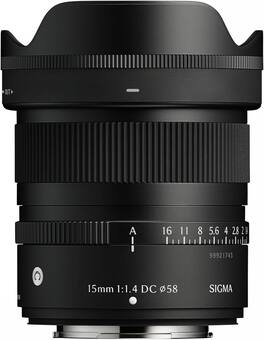 Sigma - 15mm f/1.4 DC Contemporary Lens for Canon RF Mount