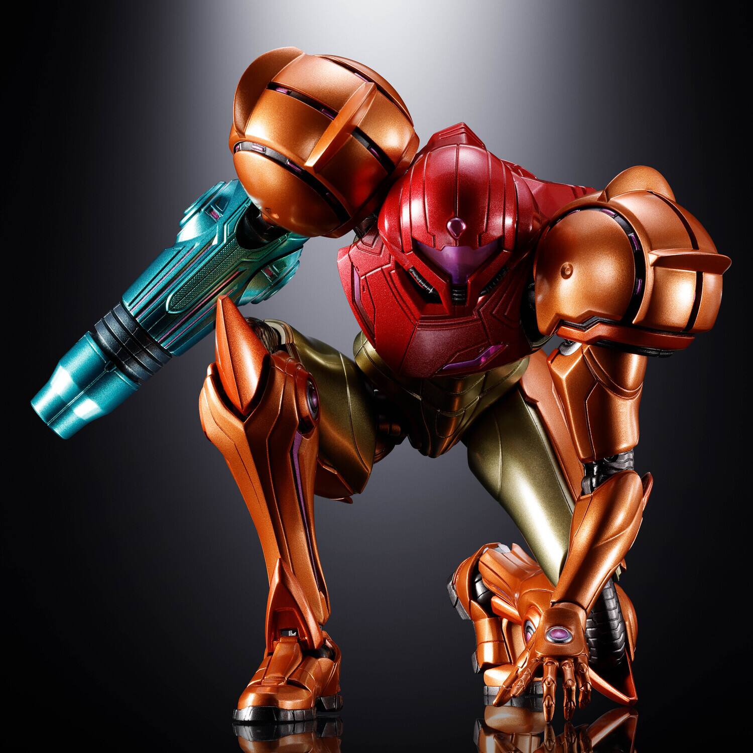 Alt View 3. PopMarket - Tamashii Nations - Metroid Prime 4: Beyond - Chogokin - Samus Aran Action Figure   - COLLECTIBLES - Multicolor.