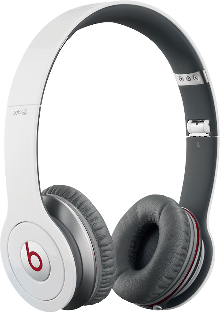 Beats by Dr. Dre Box Excellent Condition Beats HD On-Ear Headphones White - Best Buy