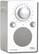 Angle Standard. Tivoli - AM/FM Portable Radio - White/Silver.