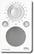 Alt View Standard 1. Tivoli - AM/FM Portable Radio - White/Silver.
