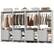 Angle. Aheaplus - 10FT Large Closet System 4-Piece Set with 12 Drawers, 118'' Walk-in Closet Organizer with Hanging Rods for Closet - Gray.