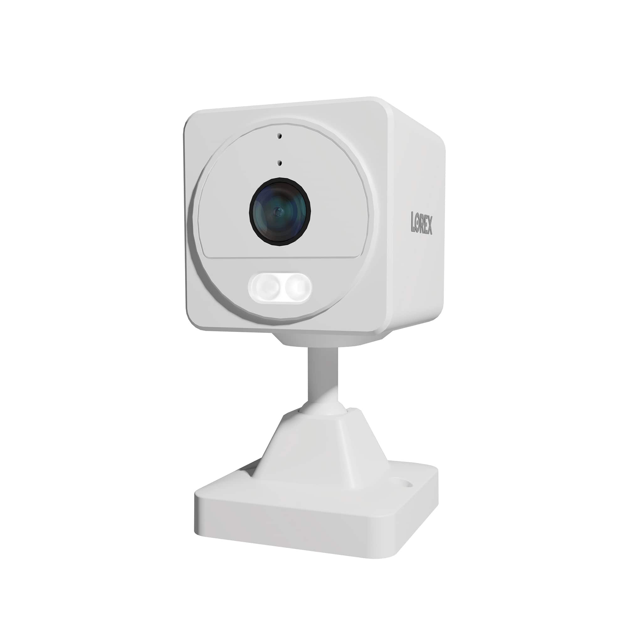 Lorex - Connect 2K Indoor Wi-Fi Security Camera - White
