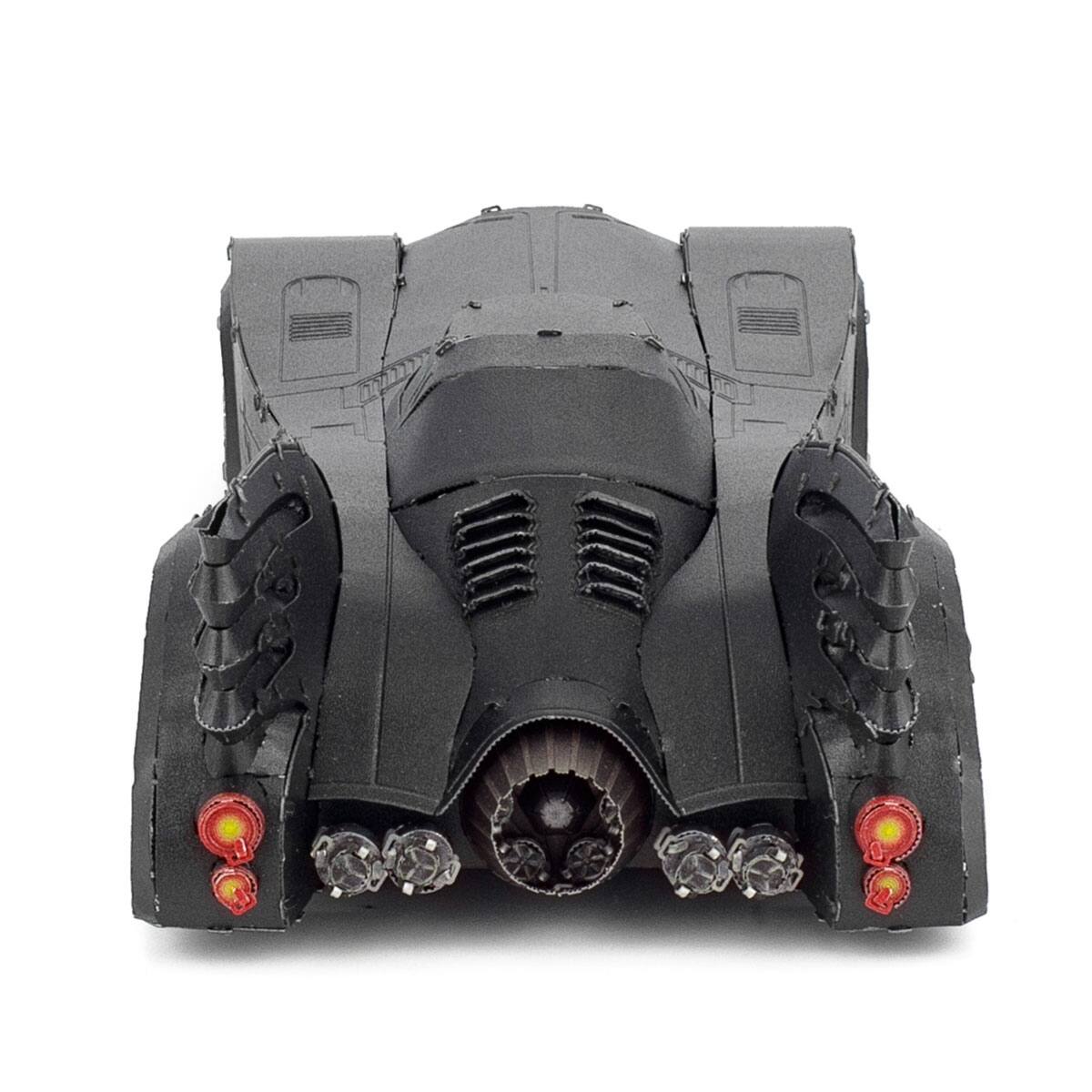 Alt View 2. Metal Earth - Metal Earth Premium Series Batmobile 3D Metal Model Kit Fascinations - Silver.