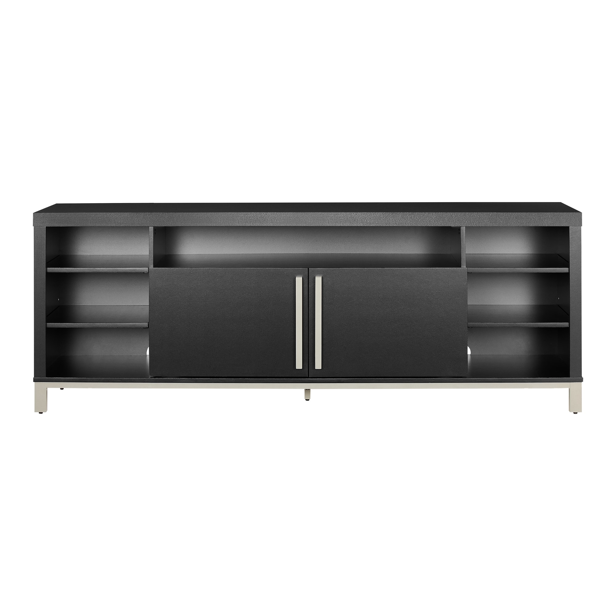 Front Zoom. Insignia™ - TV Stand for Most TVs Up to 80” with Gaming Nook - Black.