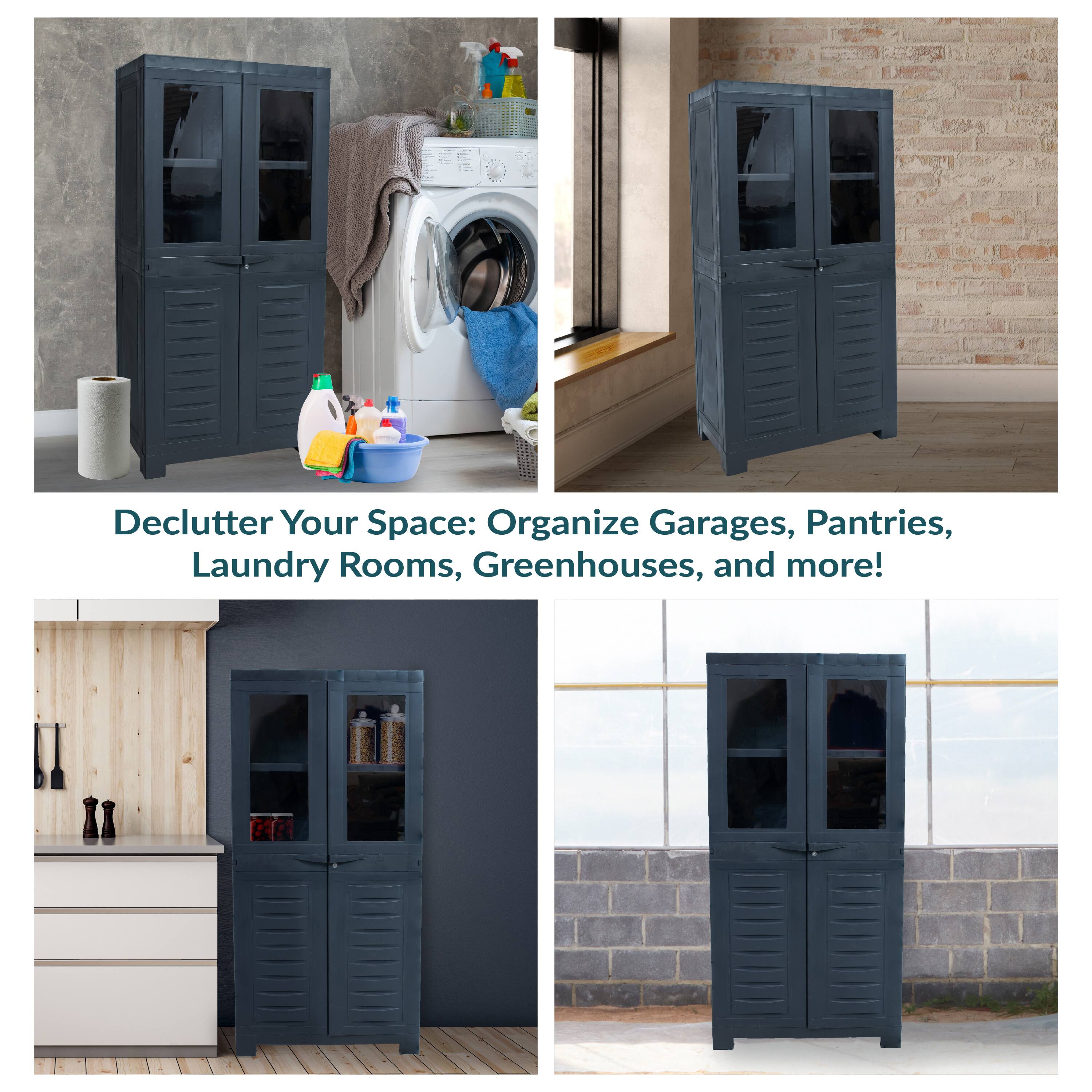 Declutter Your Space: Organize Garages, Pantries, Laundry Rooms, Greenhouses, and more!