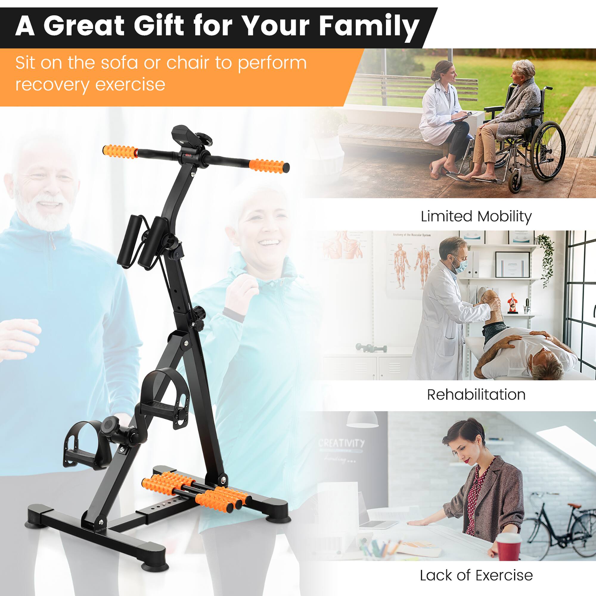 A Great Gift for Your Family Sit on the sofa or chair to perform recovery exercise Limited Mobility - -  - Rehabilitation Creativity Lack of Exercise