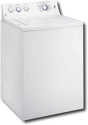 Angle Standard. GE - 3.5 Cu. Ft. 19-Cycle King-Size Washer - White.