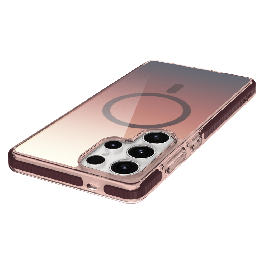 Alt View 3. Prodigee - Flow Series Case for MagSafe for Samsung Galaxy S25 Ultra - Desert - Beige.