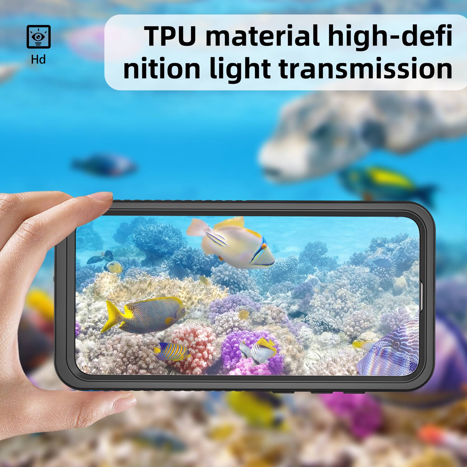 TPU material high-definition light transmission