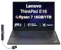 Lenovo ThinkPad E16 Ryzen 7 16GB/1TB IPS SuperCLEAR A Backlit Keyboard Fingerprint