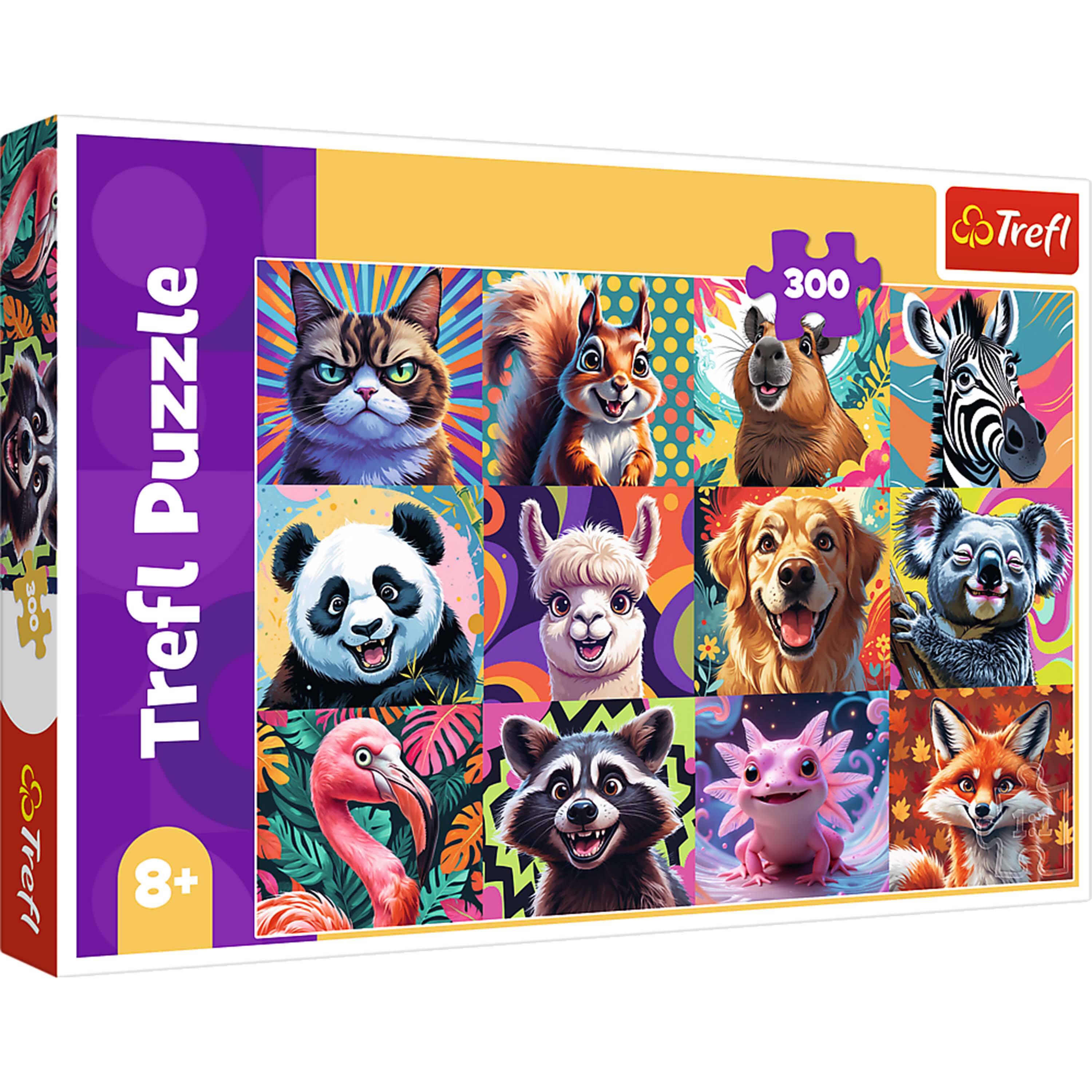 300 8 Trefl  
Puzzle Trefl 8+  
300  
Treft